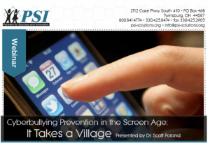 Cyberbullying Webinar